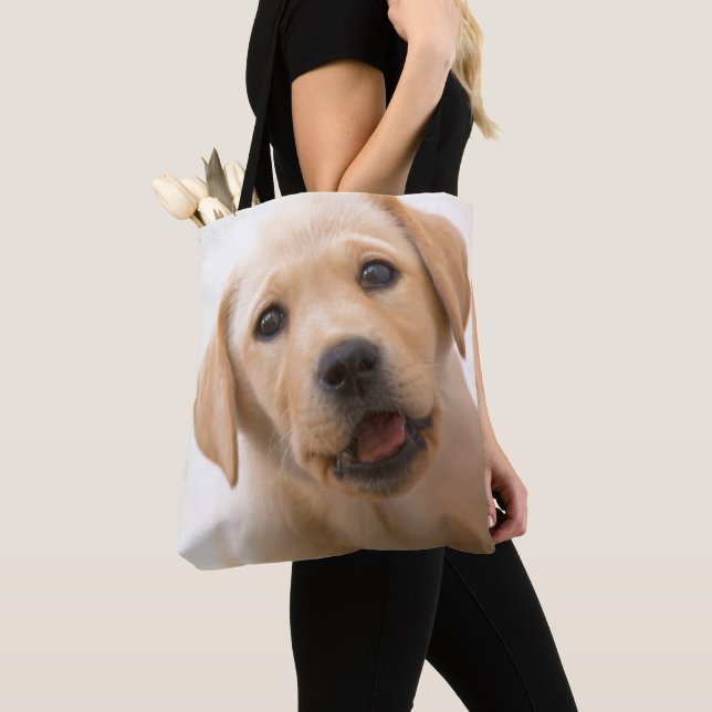 Bolso De Tela Perrito de oro de Labrador (Detalle)