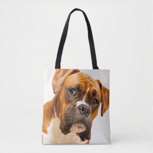 Bolso De Tela Perrito del boxeador en el contexto poner crema de