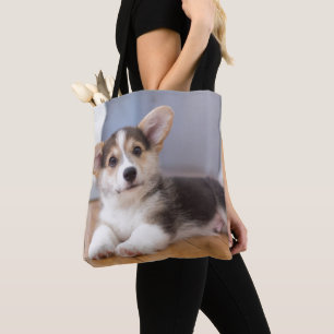 Bolso De Tela Perrito del Corgi Galés del Pembroke