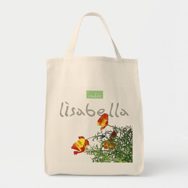 Bolso De Tela perritos alegres de California (Frente)