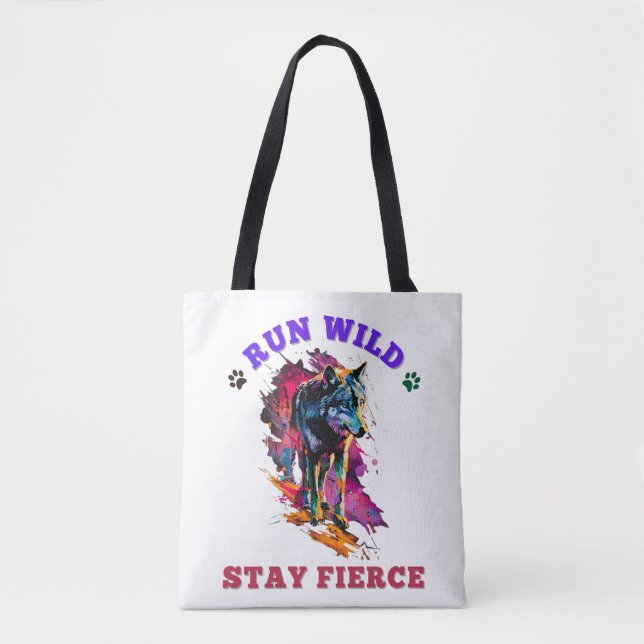 Bolso De Tela Perro (Anverso)