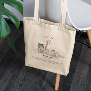 Bolso De Tela Perro acuático de Azawakh   Inicial