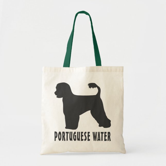 Bolso De Tela Perro acuático portugués (Frente)