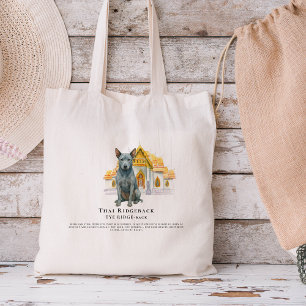 Bolso De Tela Perro acuático tailandés con rayito