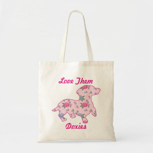 Bolso De Tela Perro adorable Dachshund