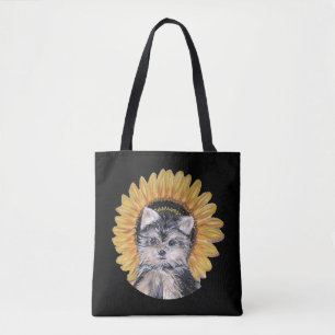 Bolso De Tela Perro adorable Yorkshire Terrier