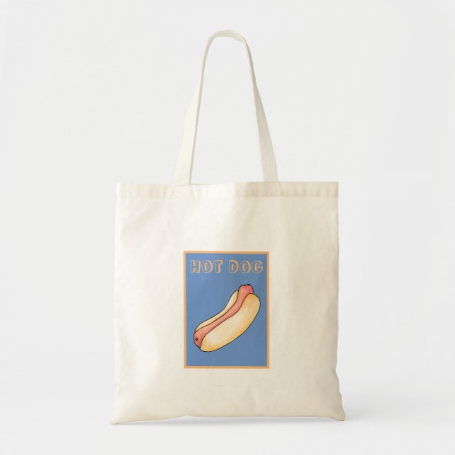 Bolso De Tela Perro caliente (Frente)