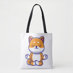 Bolso De Tela Perro chiba chiba u haciendo personalizado de medi