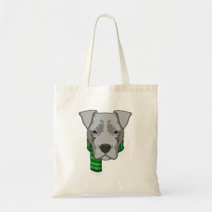 Bolso De Tela Perro con bufanda
