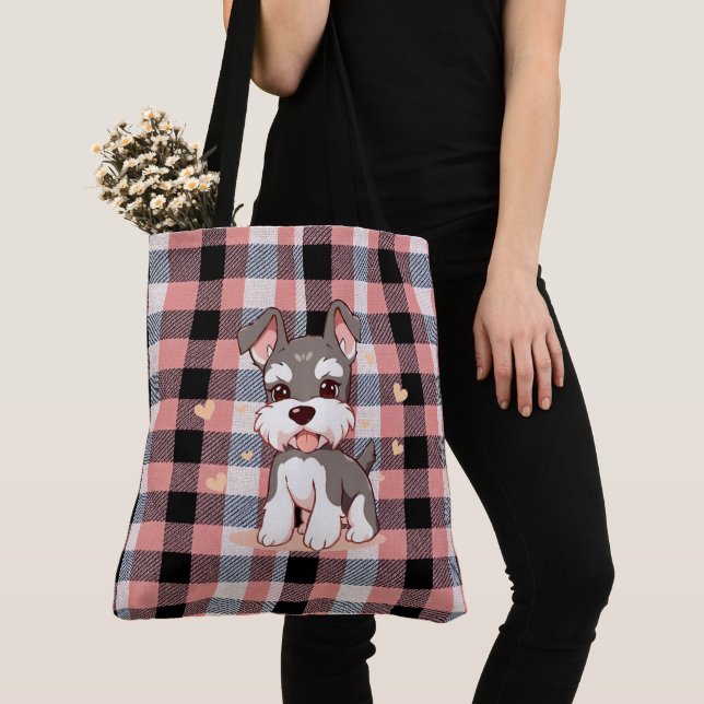 Bolso De Tela Perro Cute (Detalle)