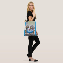 Bolso De Tela Perro Cute Poodle
