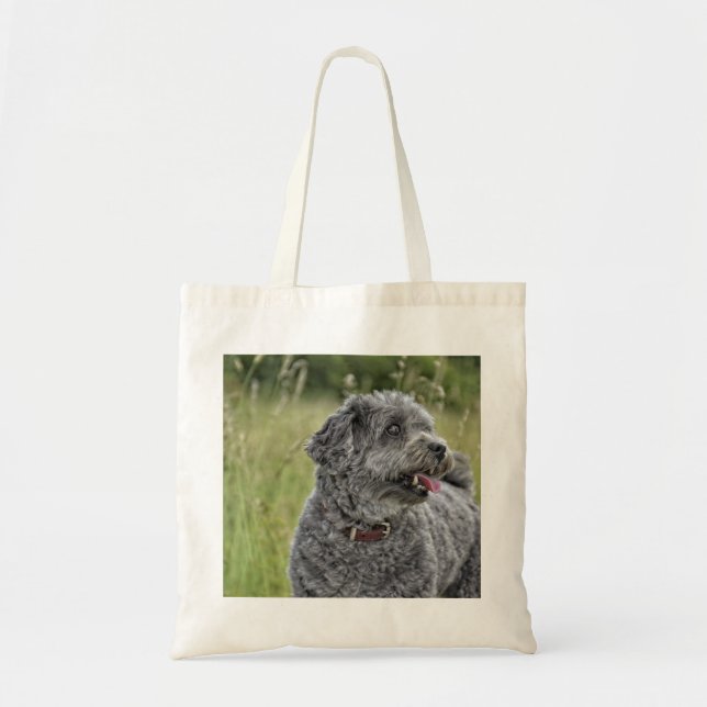 Bolso De Tela Perro Cute Terrier (Frente)