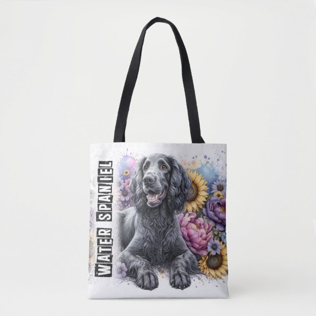 Bolso De Tela Perro de agua español  (Anverso)