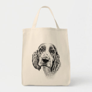 Bolso De Tela Perro de aguas de Bretaña