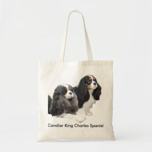 Bolso De Tela Perro de aguas de rey Charles arrogante