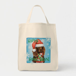 Bolso De Tela Perro de aguas feliz de Howliday Boykin
