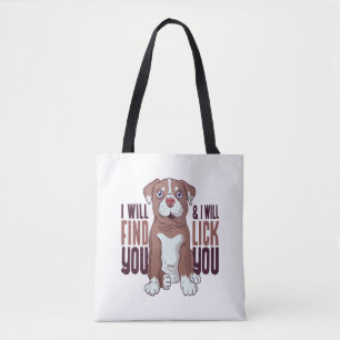 Bolso De Tela Perro de cachorro de un pozo norteamericano