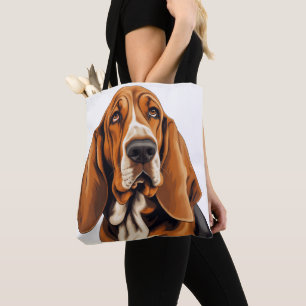 BOLSO DE TELA PERRO DE COLOR TRASERO ADORABLE