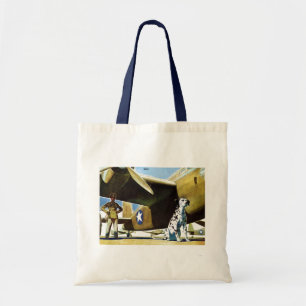 Bolso De Tela Perro de ejército