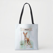 Perro de faraón Acuarela Perro Personalizado