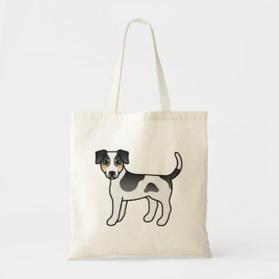 Bolso De Tela Perro de granja danés-sueco tricolor lindo perro d
