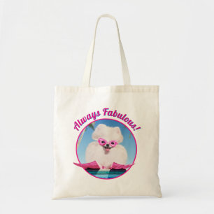 Bolso De Tela Perro De La Piscina En Los Flippers