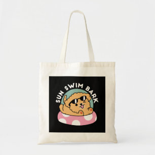 Bolso De Tela Perro de la Vibes de Verano - Cachorro flotante co