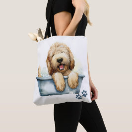 Bolso De Tela Perro de Labradoodle