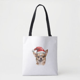 Bolso De Tela Perro de los Navidades de Chihuahua