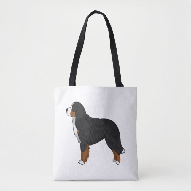 Bolso De Tela Perro de montaña 2 de Bernese (Anverso)