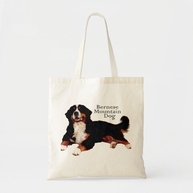 Bolso De Tela Perro de montaña bernés (Frente)