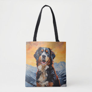 Bolso De Tela Perro de montaña de Bernese