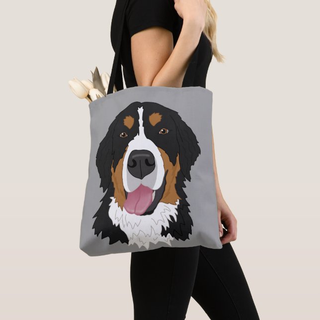 Bolso De Tela Perro de montaña de Bernese