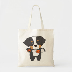 Bolso De Tela Perro de montaña de Bernese Feliz Caducidad de Per