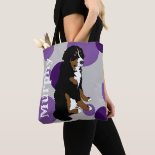 Bolso De Tela Perro de montaña personalizable Bernese