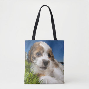 Bolso De Tela Perro de perrito lindo (Shitzu)