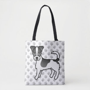 Bolso De Tela Perro de raza Jack Russell Terrier de pelaje ásper