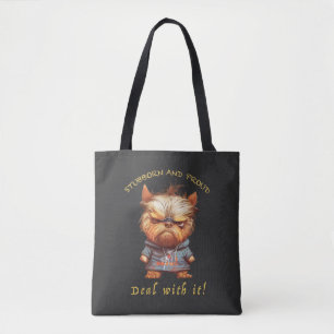 Bolso De Tela Perro de Yorkshire Traucaba Con Ti Amorable