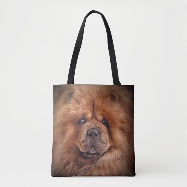 Bolso De Tela Perro dibujante mascota (Anverso)