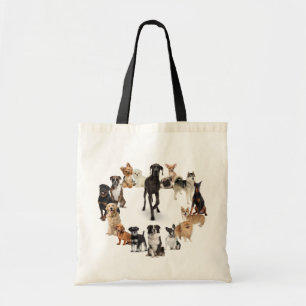 Bolso De Tela Perro divertido Raza Mascota Animales Perro