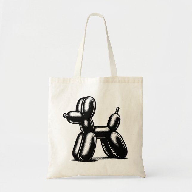 Bolso De Tela Perro globo (Frente)