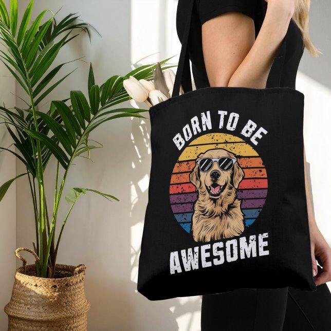 Bolso De Tela Perro Golden Retriever Nacido En Un Impresionante  (Subido por el creador)