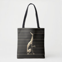 Perro Gótico Moderno Dorado y Negro