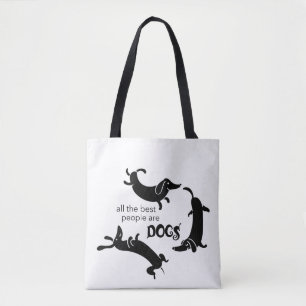 Bolso De Tela Perro gracioso