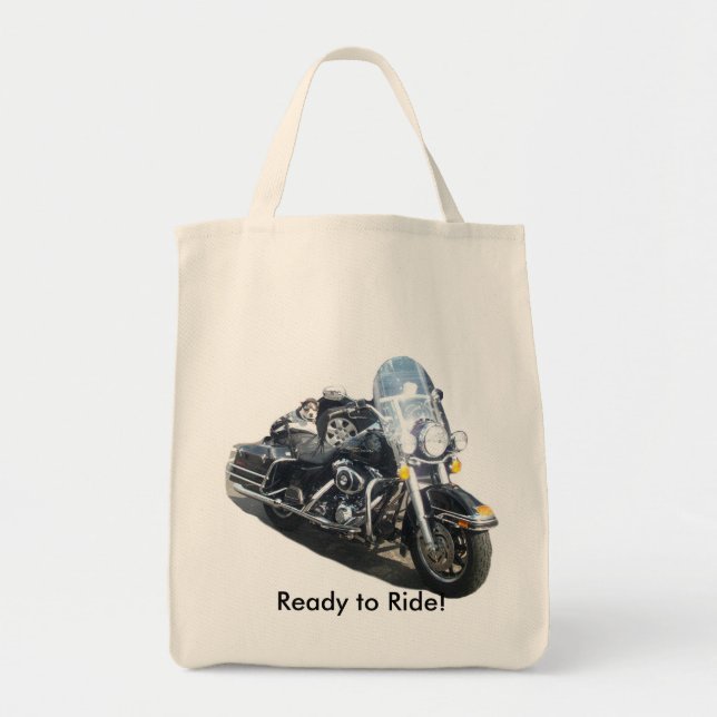 Bolso De Tela Perro Hog - ¡Listo para viajar! (Frente)