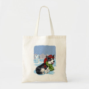 Bolso De Tela Perro lindo Tote Bag