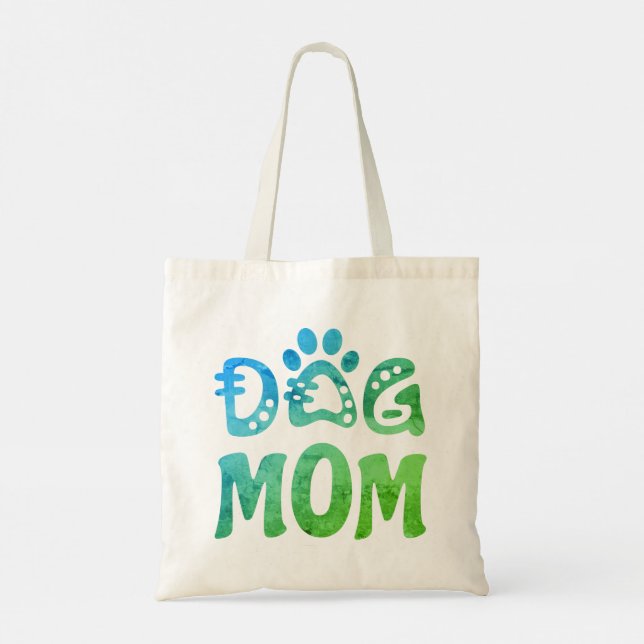 Bolso De Tela Perro Mamá (Reverso)