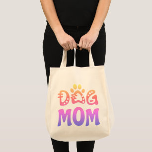 Bolso De Tela Perro Mamá