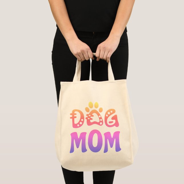 Bolso De Tela Perro Mamá (Anverso (producto))
