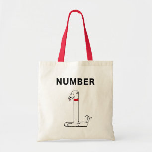 Bolso De Tela Perro número uno